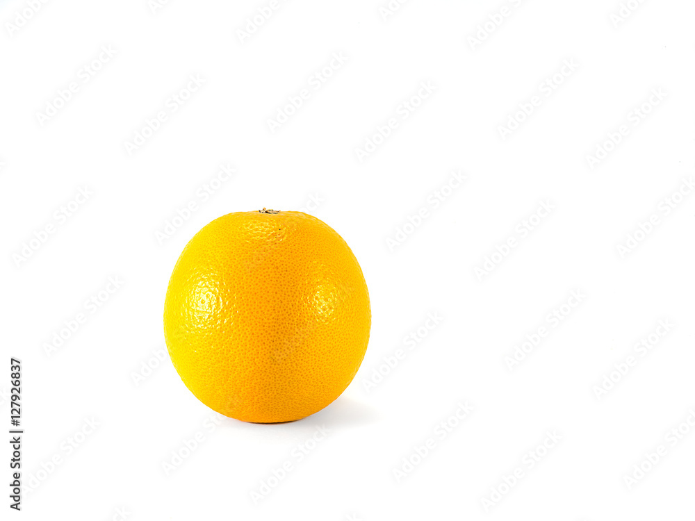 fresh orange on white background fresh orange on white background