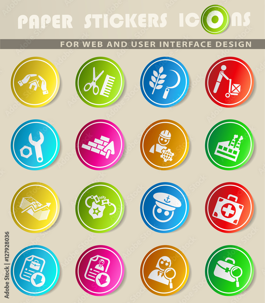 job search icon set job search icon set