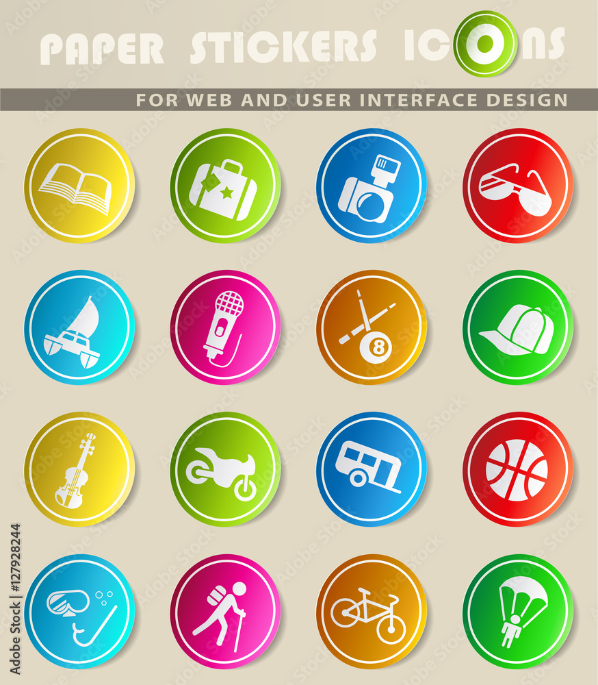 lifestyle icon set lifestyle icon set