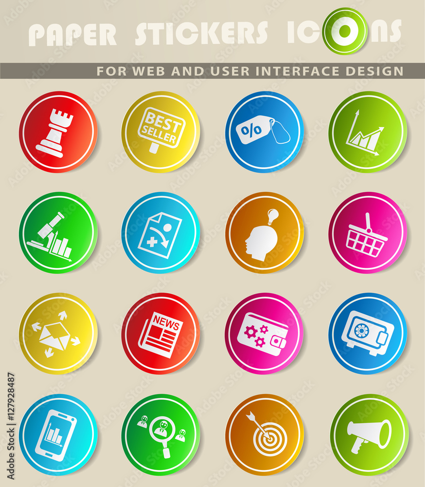 marketing icon set marketing icon set