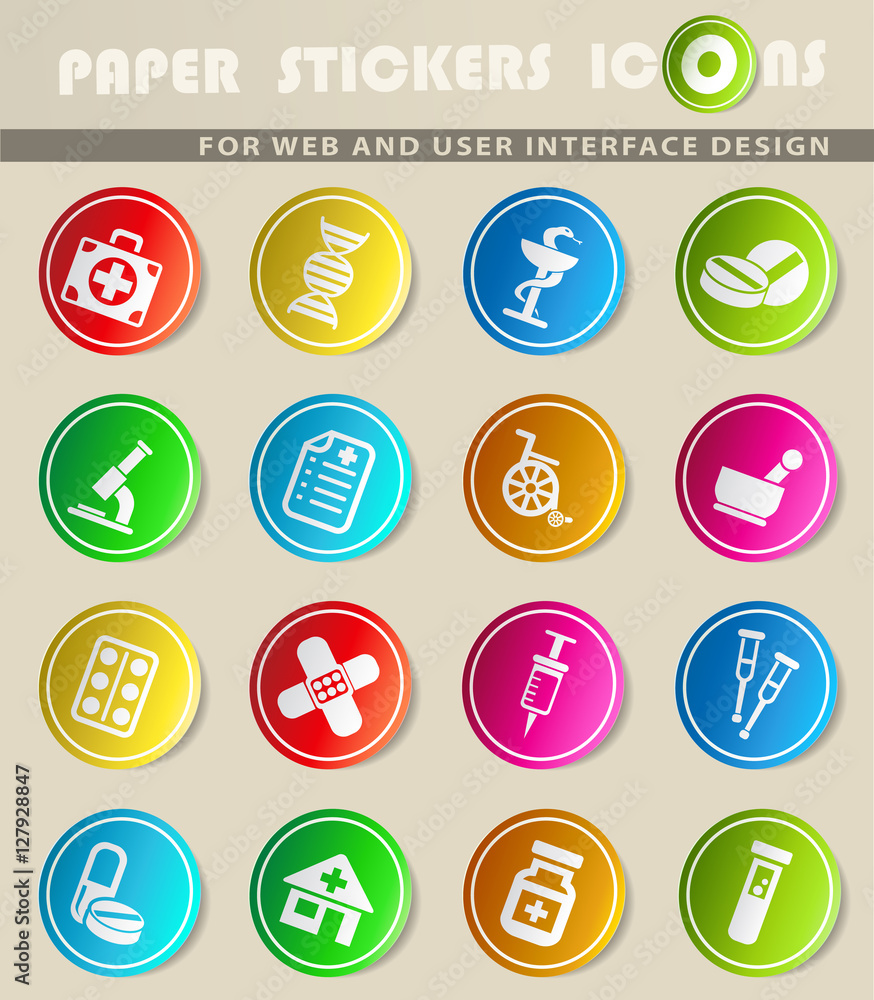 pharmacy icon set pharmacy icon set