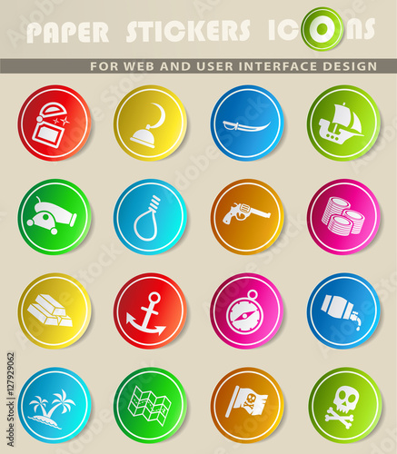 pirates icon set