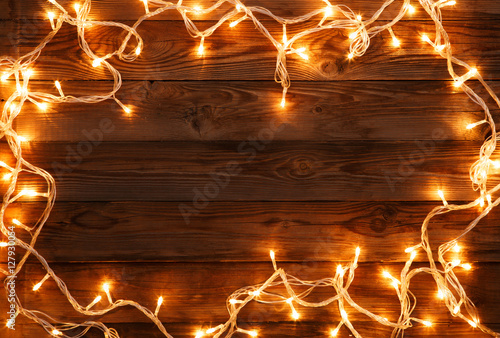 Wooden background for Christmas wishes