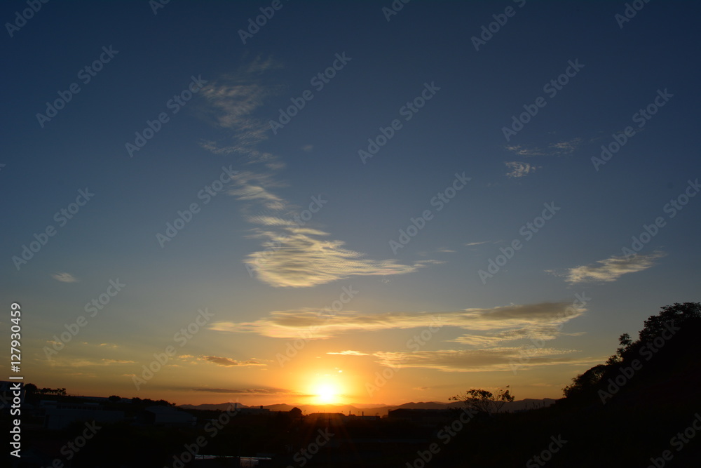 Por do sol Por do sol