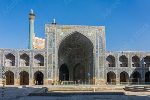 The Shah Mosque in Isfahan, Iran.