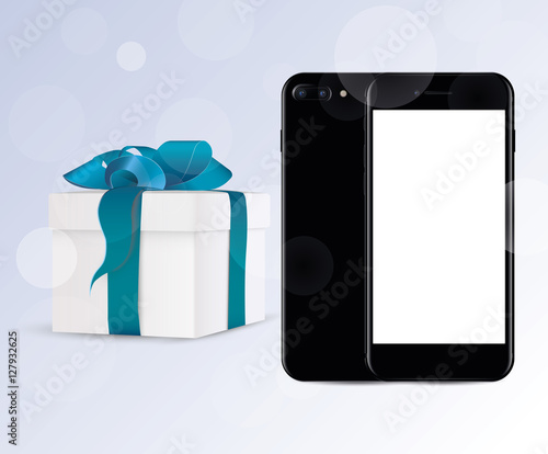 holiday black smartphone