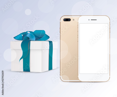 holiday gold smartphone