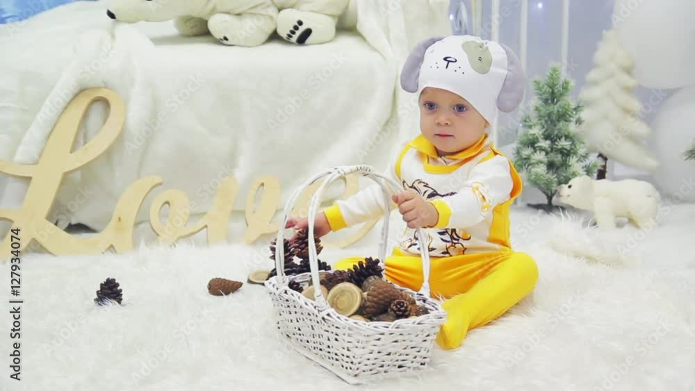 children, kids in the Christmas decor children, kids in the Christmas decor