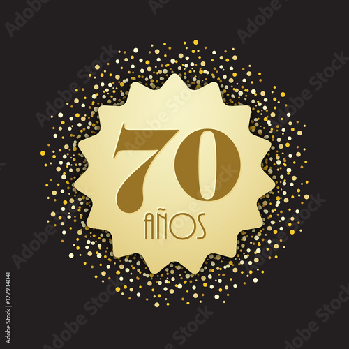 Icono 70 AÑOS