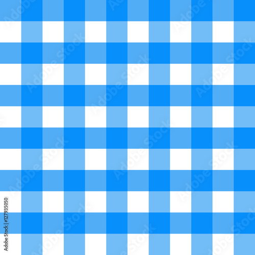 Thanksgiving Day. Blue Checkered. Vector Seamless pattern background. A component of the squares without transparency. Square. The concept of a classic tartan fabric pattern.