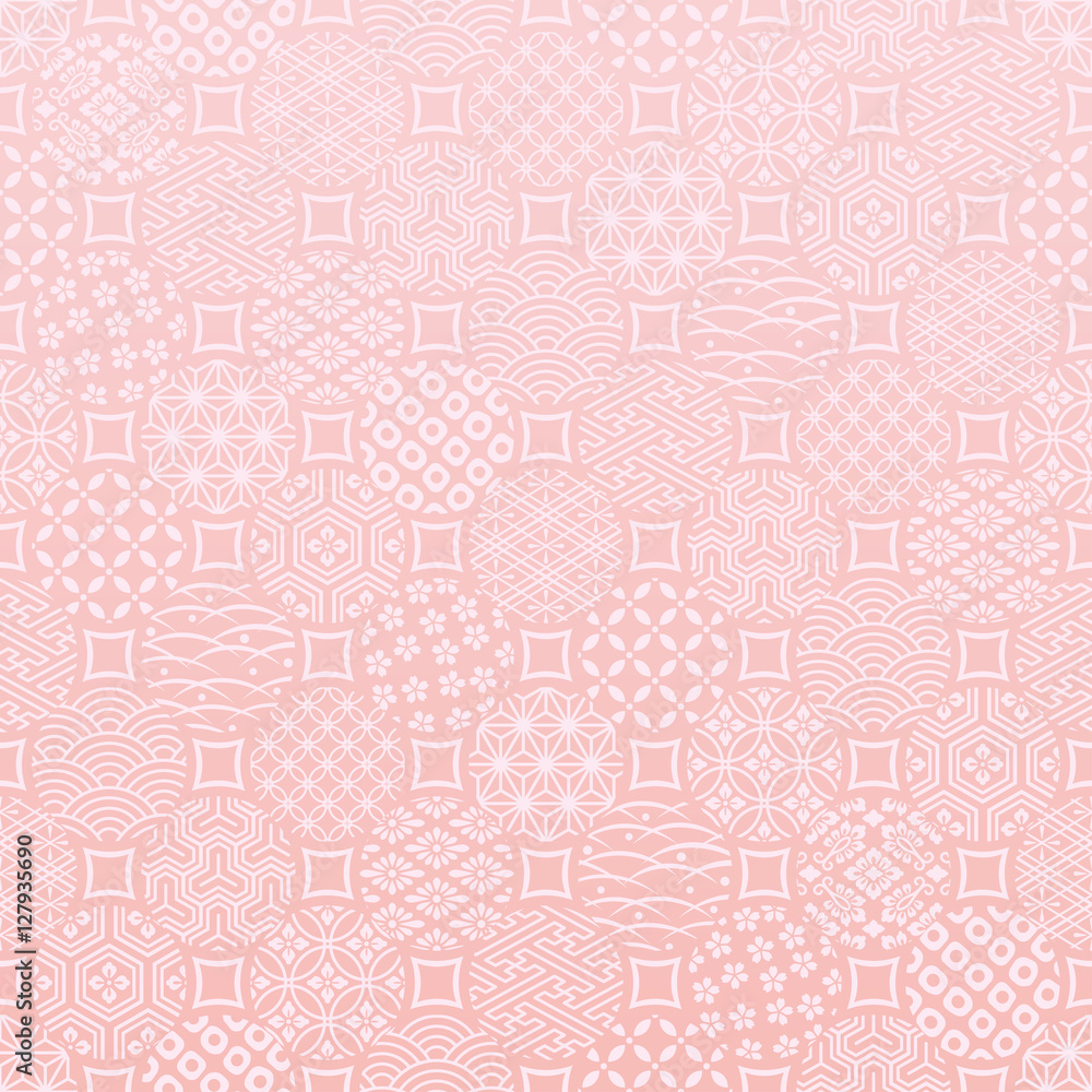 和風 ピンク 桜色 水玉背景 Stock Vector Adobe Stock 和風 ピンク 桜色 水玉背景 Stock Vector Adobe Stock