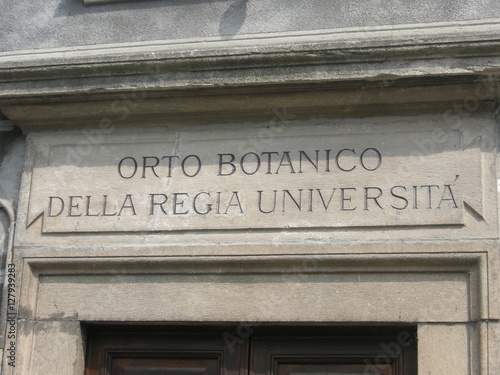 Orto Botánico Letter