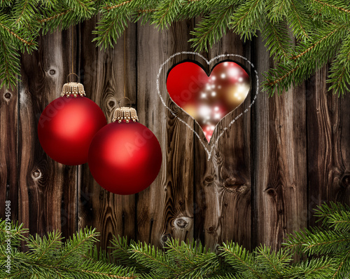 Blick ins Weihnachtszimmer