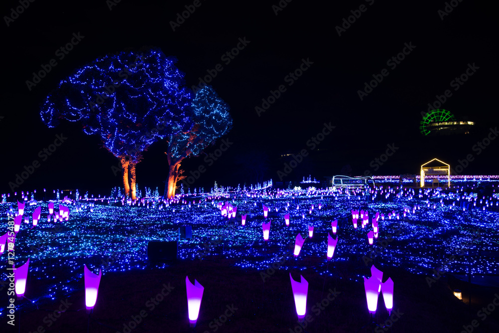 Fototapeta premium Outdoor Night Illumination