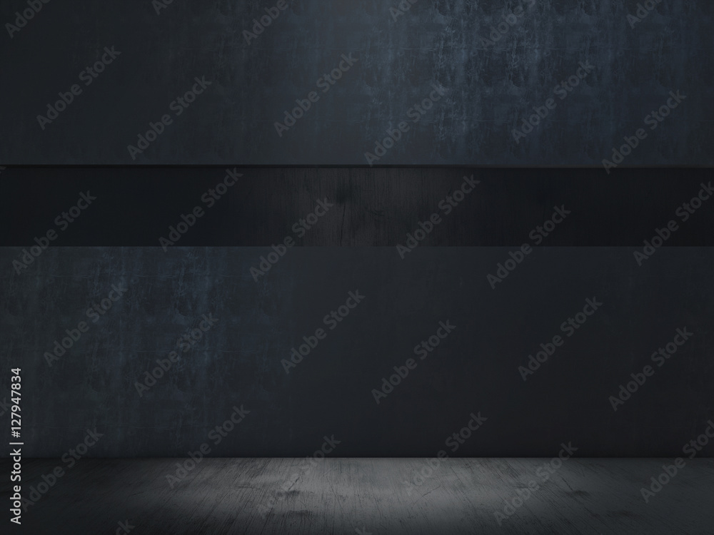Product showcase spotlight background.3D rendering Product showcase spotlight background.3D rendering
