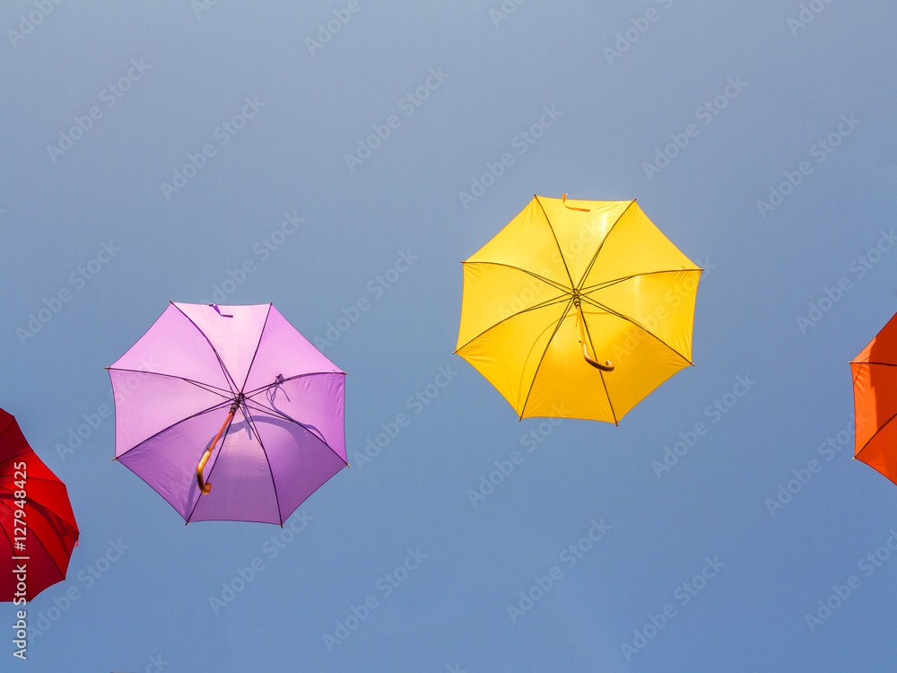 Colorful umbrellas Colorful umbrellas