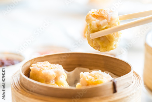 Obraz na płótnie Chinese dim sum Shumai