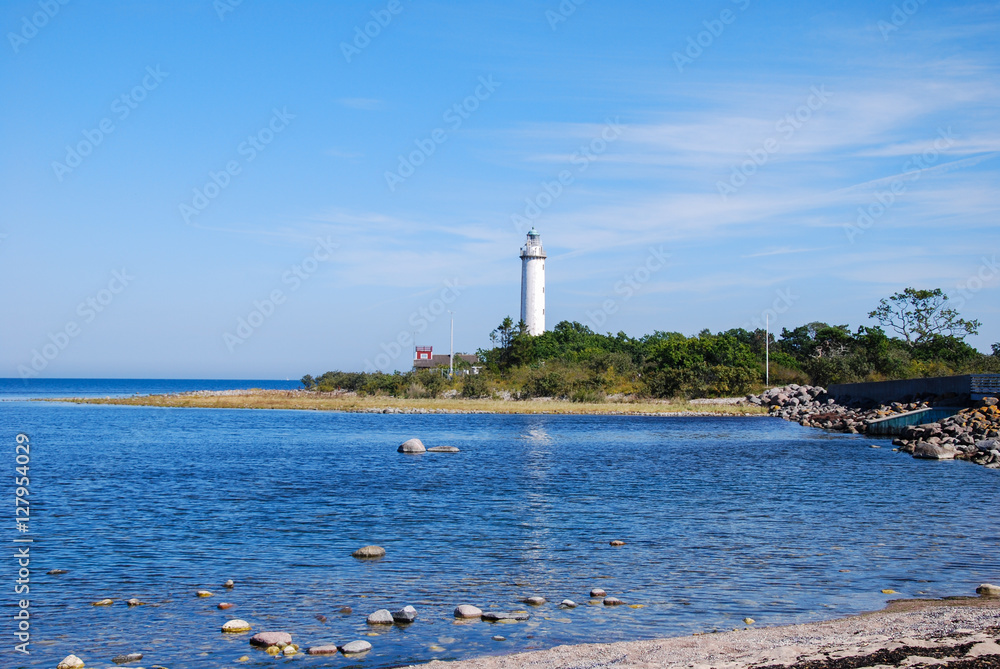 Fototapeta premium Summer view at a lighthouse