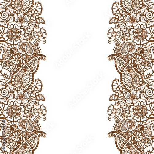 Mehndi vertical backrtound.