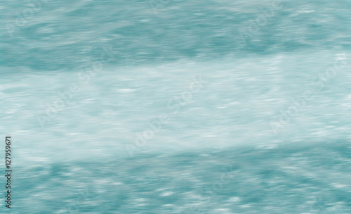 Turquoise water background template with copy space for text.