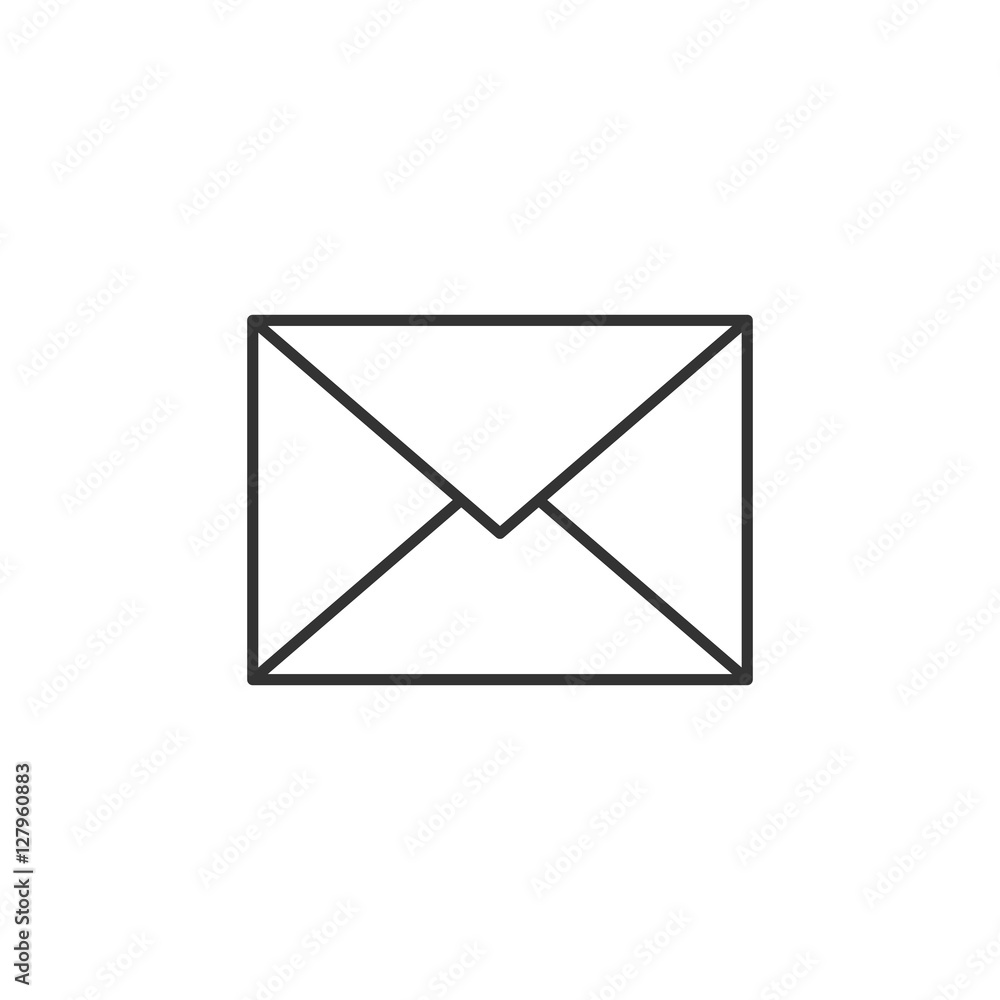 Envelope thin line icon Envelope thin line icon