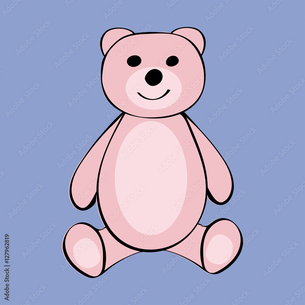 Bear Funny cartoon animal toy. Bear Funny cartoon animal toy.