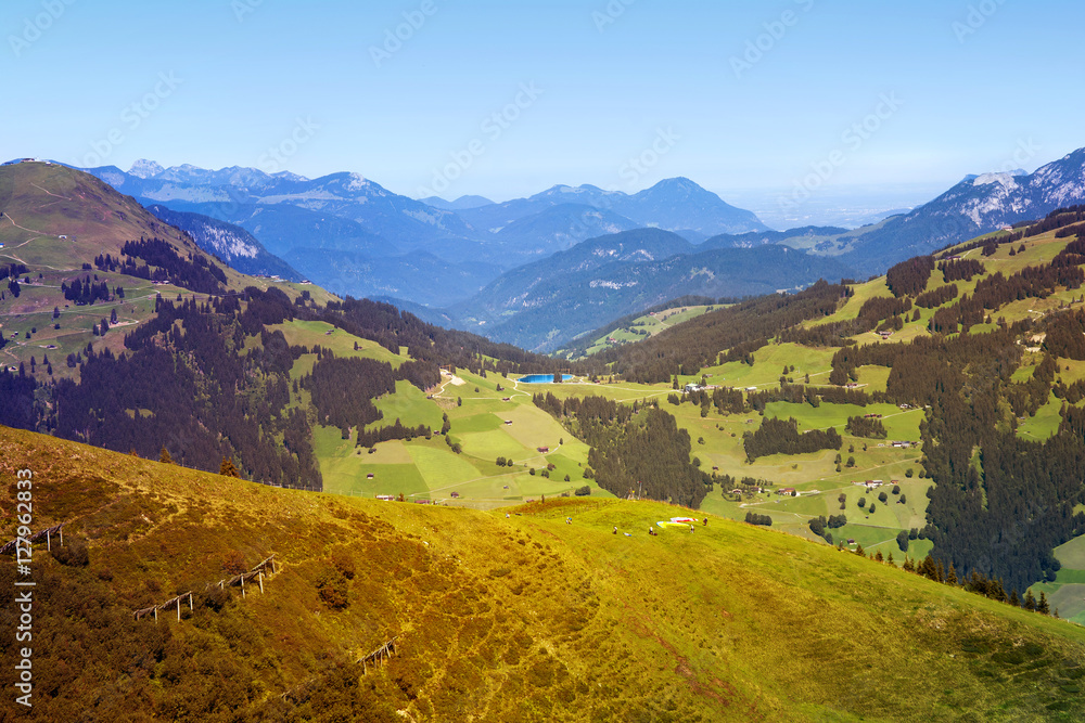 Beautiful Brixen Valley and Kitzbuhel Alps, Tirol, Austria Beautiful Brixen Valley and Kitzbuhel Alps, Tirol, Austria