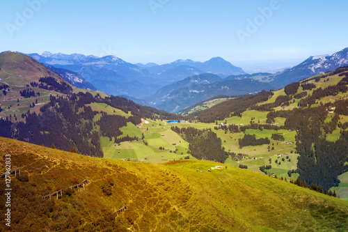 Beautiful Brixen Valley and Kitzbuhel Alps  Tirol  Austria