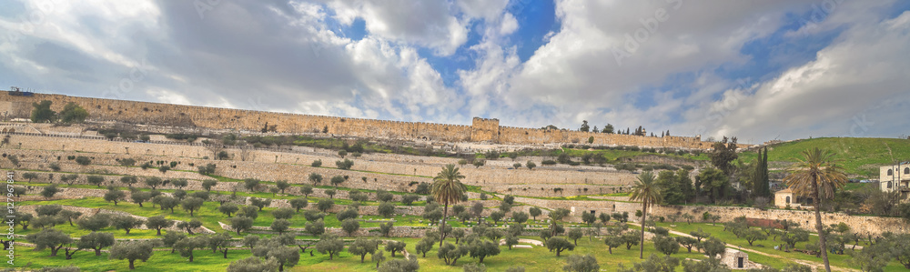 Panorama in Jerusalem