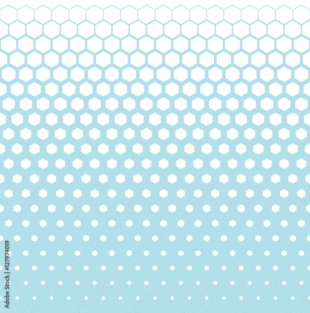 Abstract geometric hipster fashion pillow halftone hexagon blue pattern Abstract geometric hipster fashion pillow halftone hexagon blue pattern