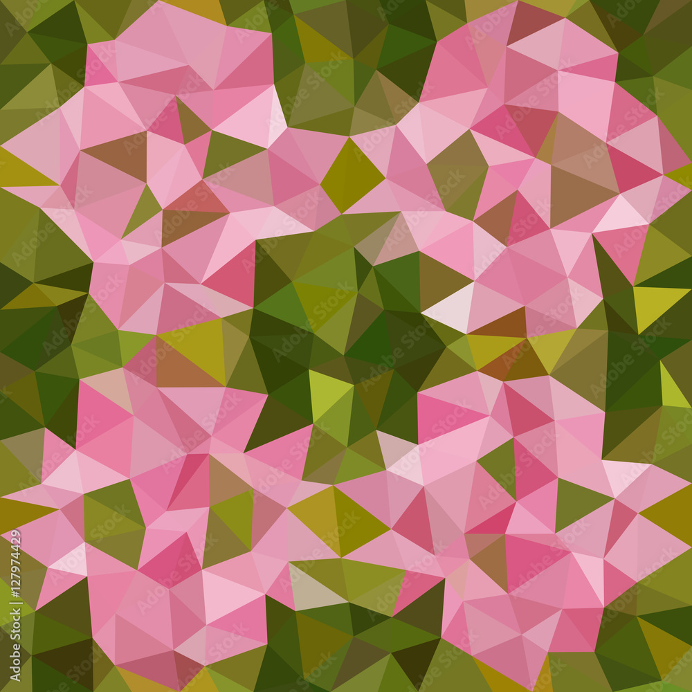 Obraz premium Kaleidoscopic low poly triangle style vector mosaic background