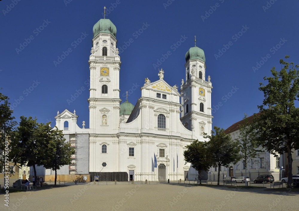 cathedral of old historical city of passau