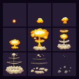 Explosion Effects Icons Set