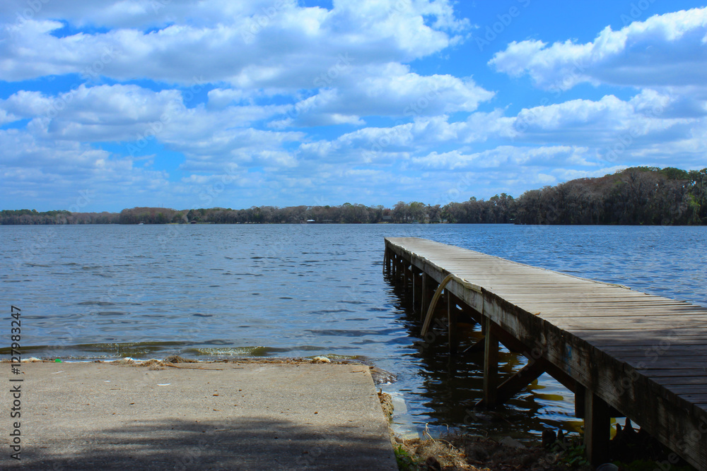 Dock at a Lake