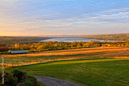 Looking out of wine country