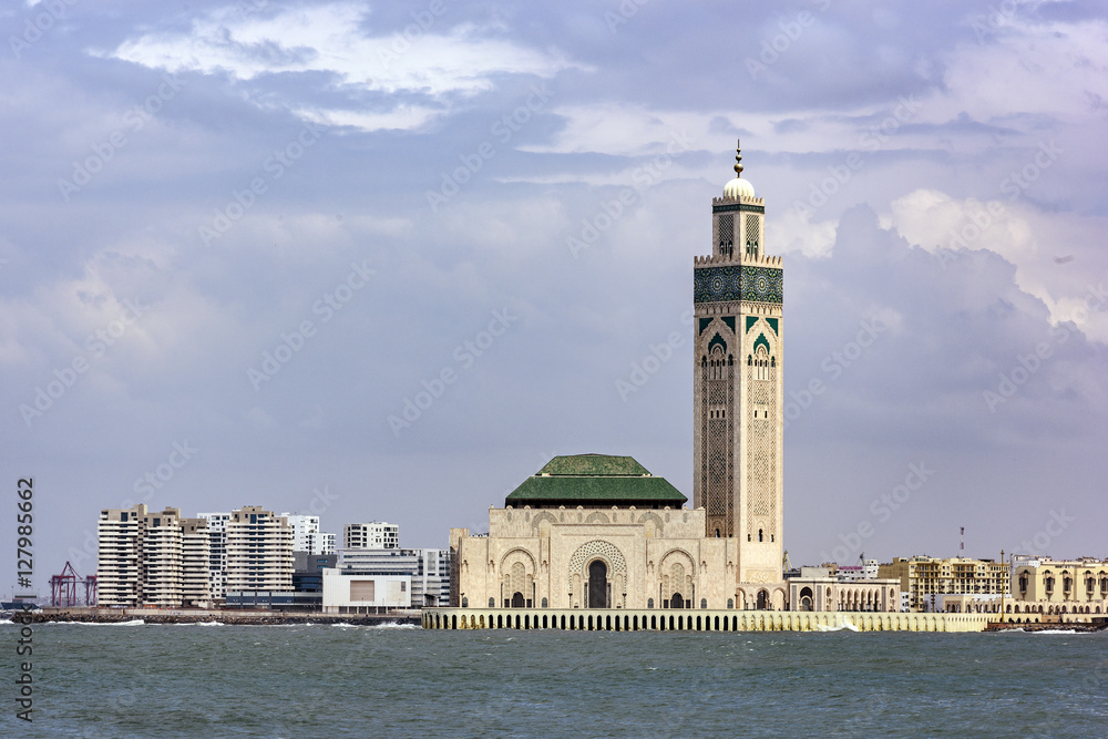 Obraz premium Hassan II Mosque