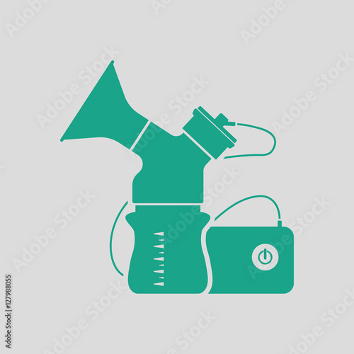 Electric breast pump icon
