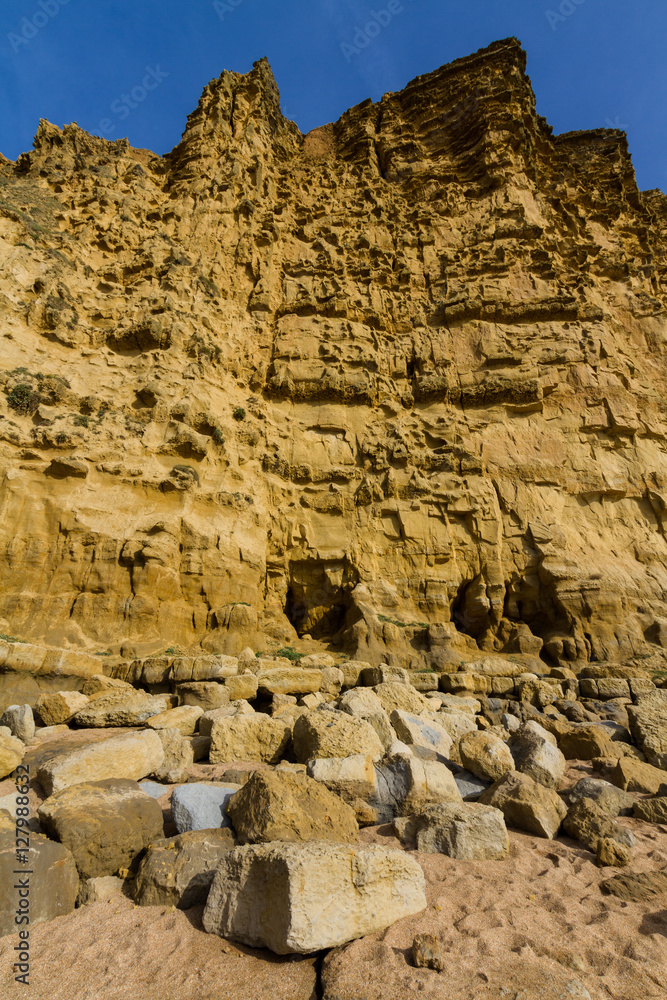 Sandstone Cliffs of West Bay