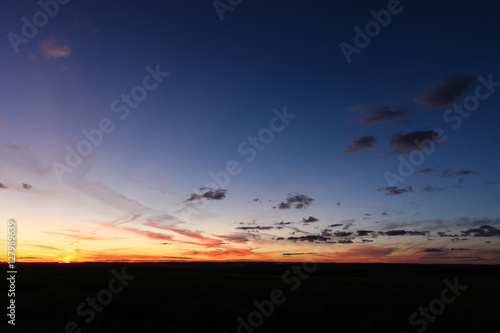 Evening sky wide angle background © Fly Dragon Fly