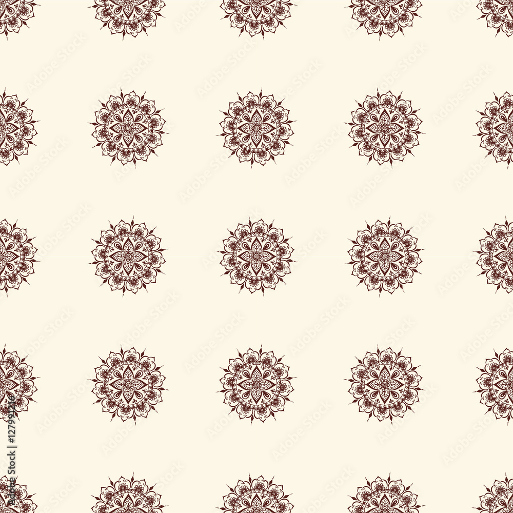Mehendi pattern illustration Mehendi pattern illustration