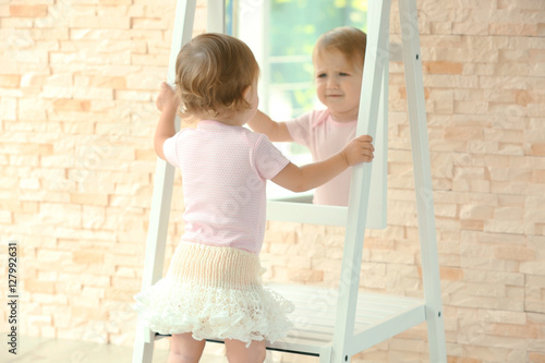 Little princess in beautifu...