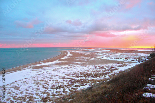 Winter on the Beach at Chatham  Cape Cod
