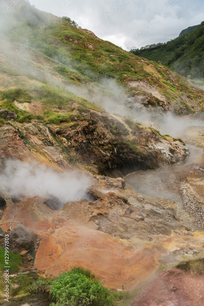 Bolshoy Big Geyser in Valley of Geysers.