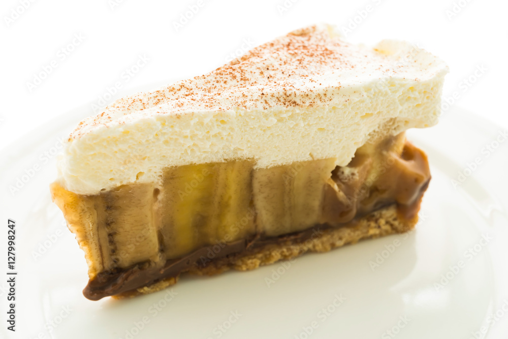 Banana banoffee pie and cake Banana banoffee pie and cake