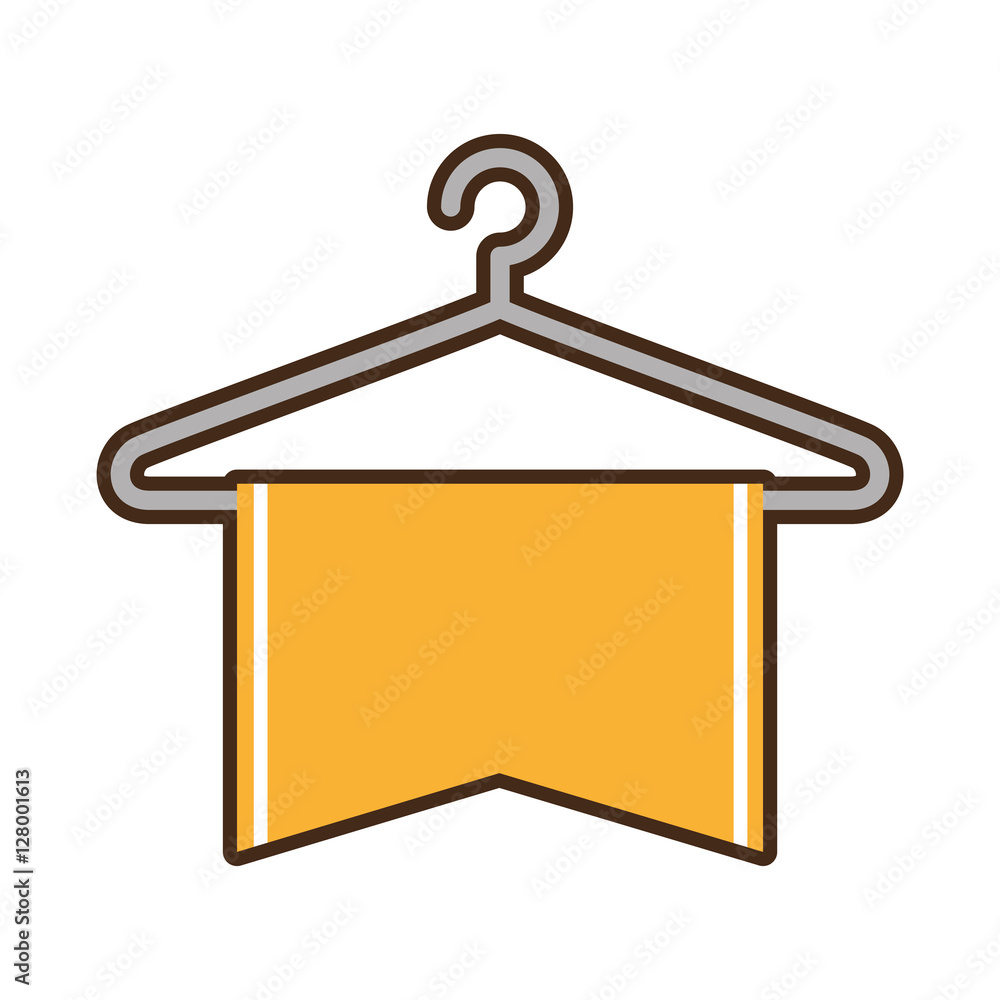 hook clothes isolated icon vector illustration design hook clothes isolated icon vector illustration design