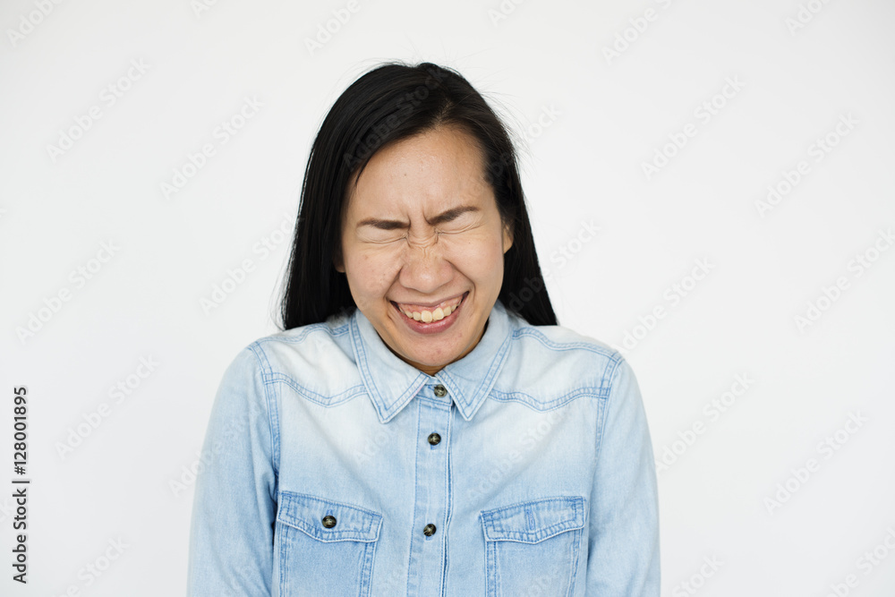 Asian Woman Smiling Portrait Concept Asian Woman Smiling Portrait Concept