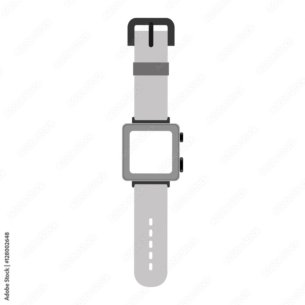 Wearable smart watch bracelet icon vector illustration graphic design Wearable smart watch bracelet icon vector illustration graphic design