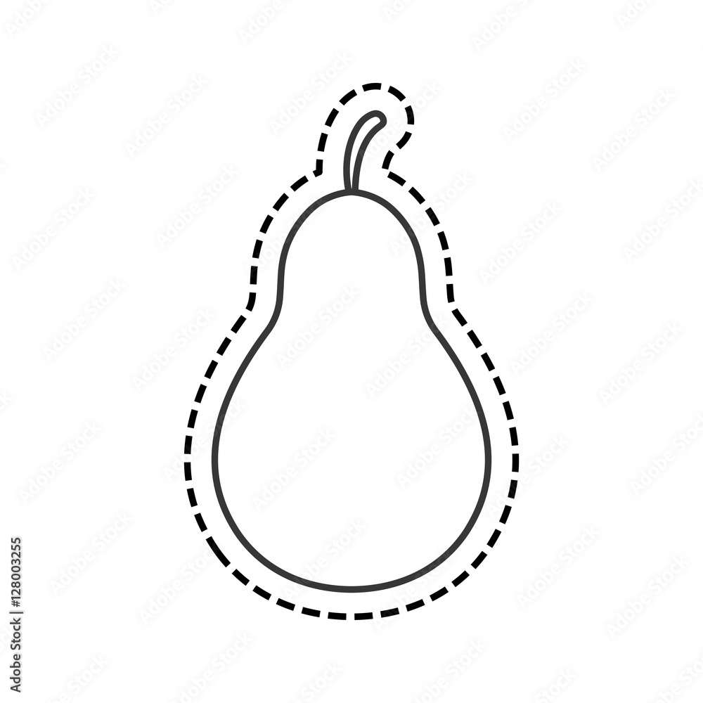 Delicious pear fruit icon vector illustration design Delicious pear fruit icon vector illustration design