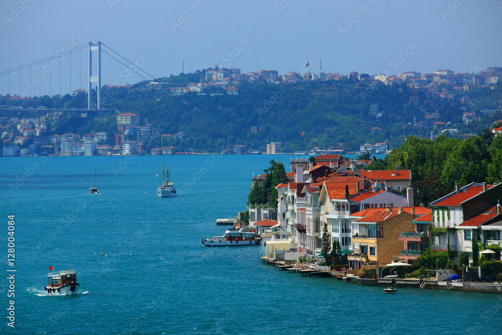 Istanbul Coast from Bosphorus