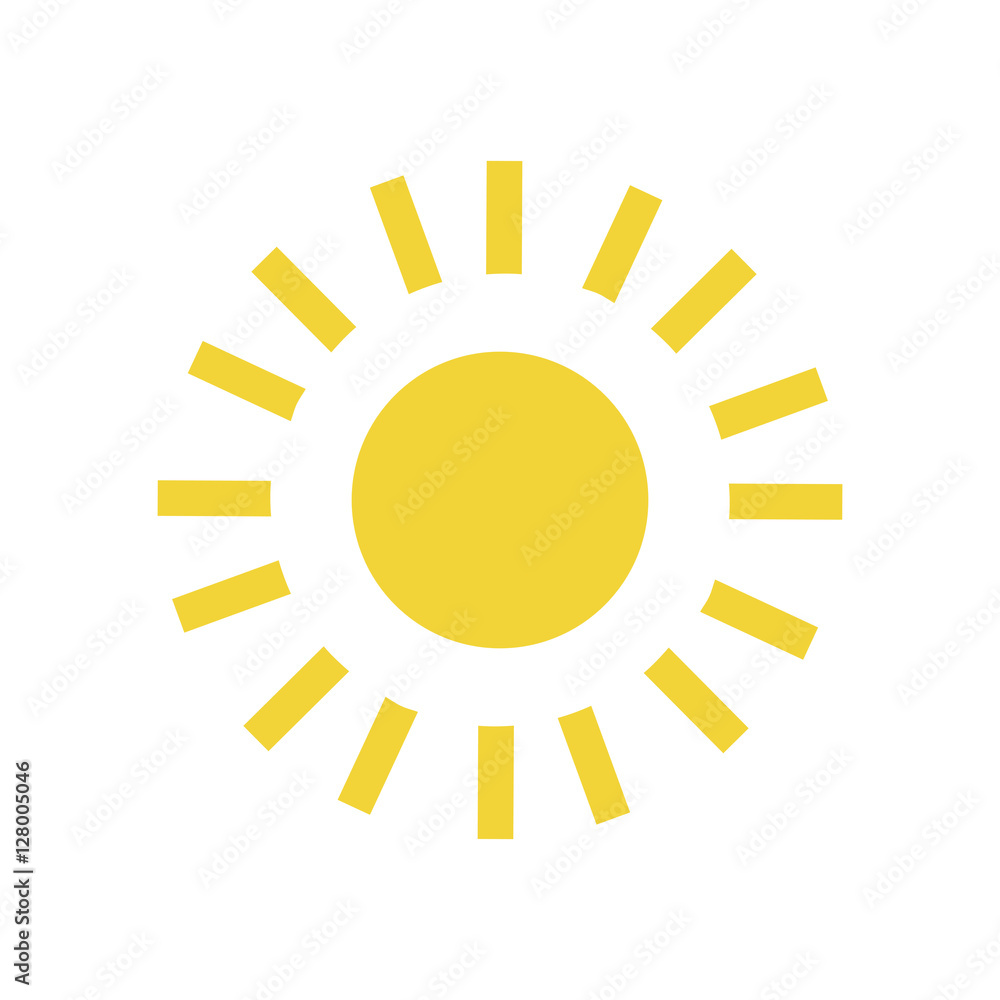 Sun light glow icon vector illustration graphic design Sun light glow icon vector illustration graphic design